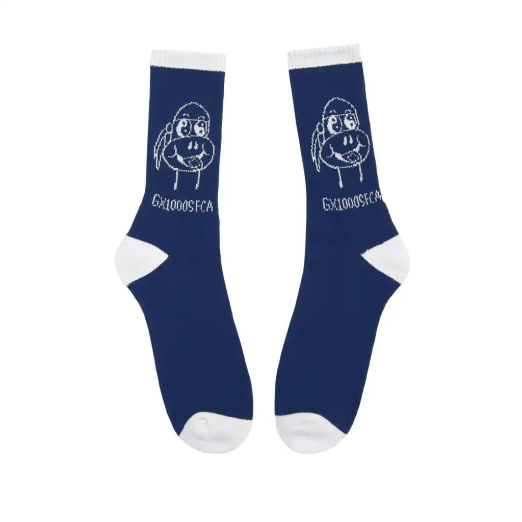 GX1000 Acid Socks Navy