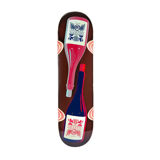 Gillette Bottleneck Skateboard Deck 8.25