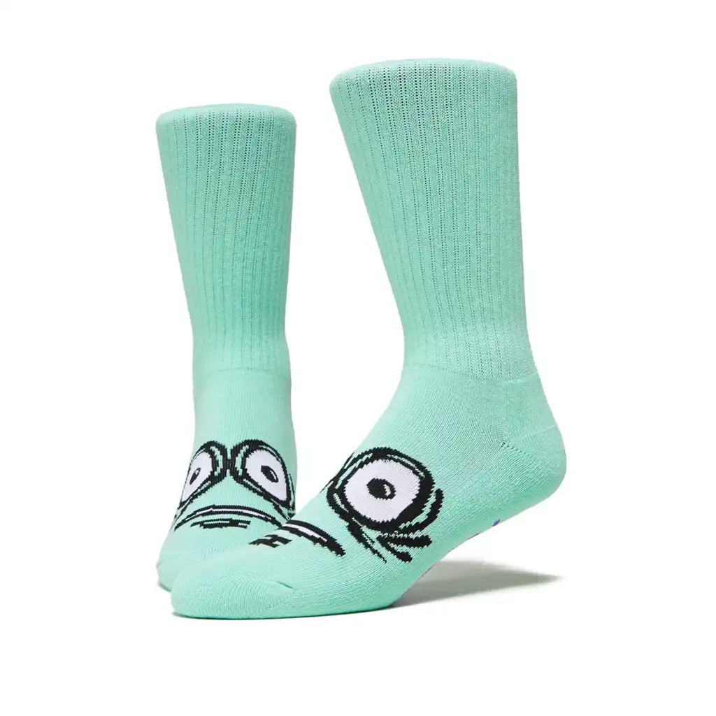 Heroin Big Egg Socks Teal