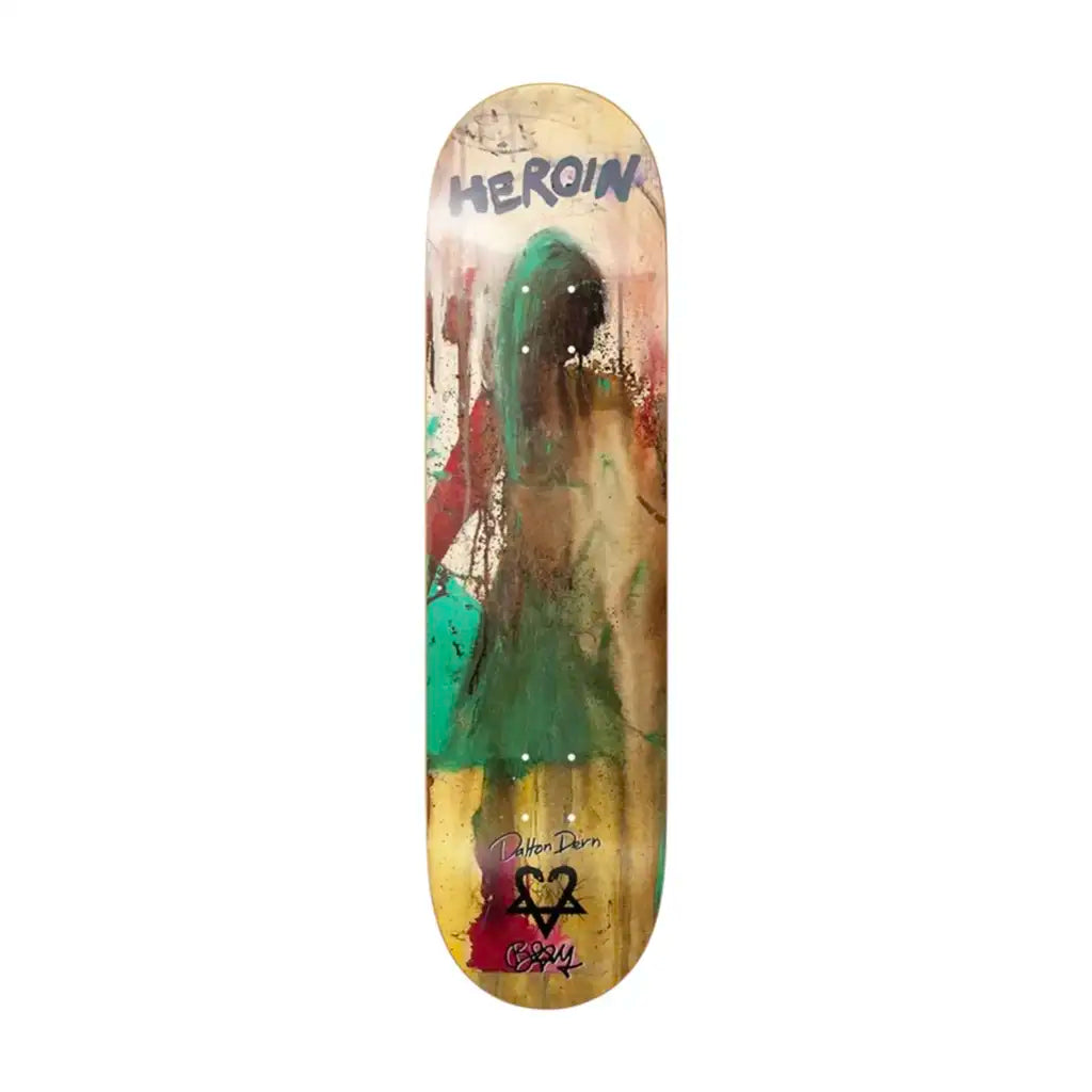 Heroin Dern / Margera Skateboard Deck 8.38