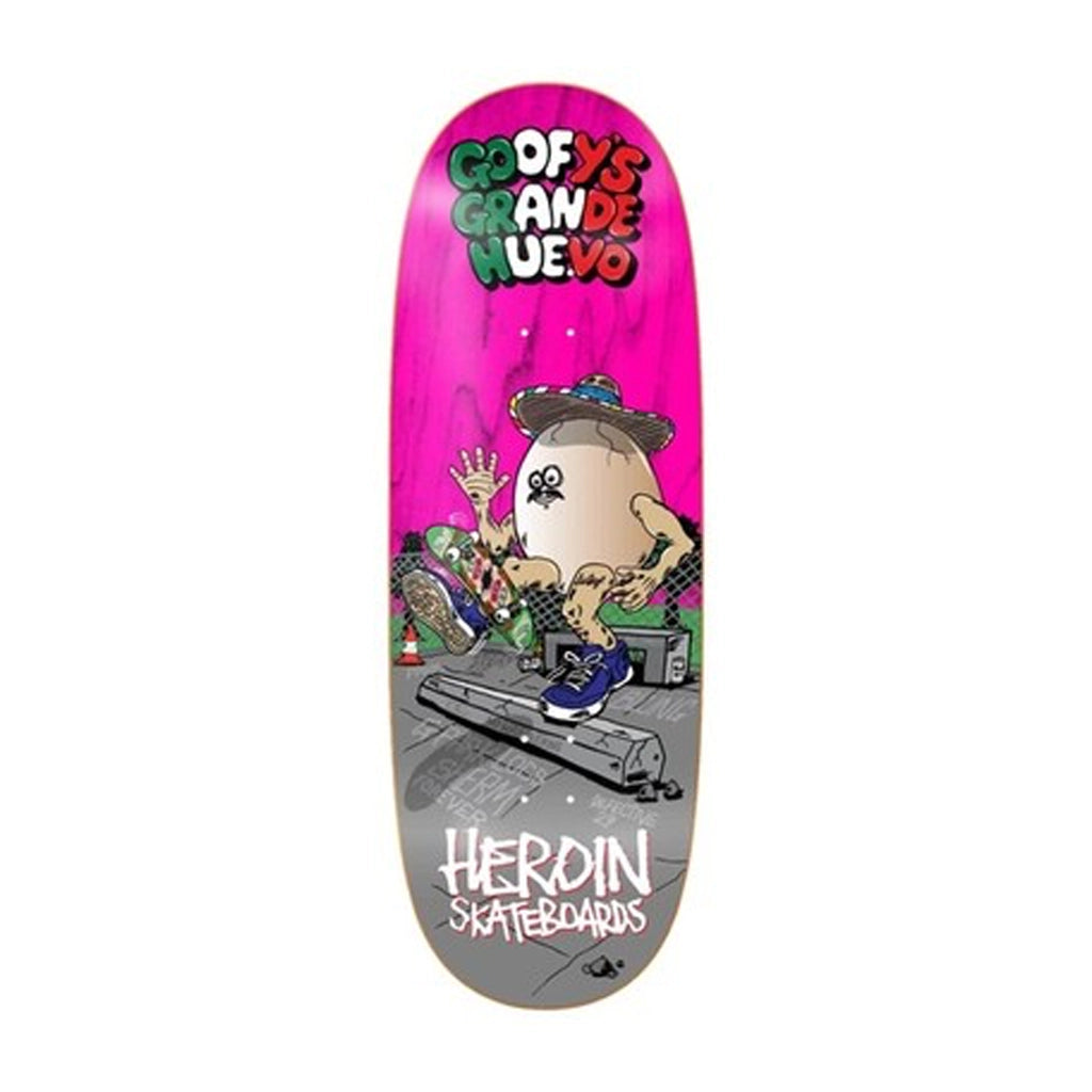 Heroin Goofy's Grande Egg Skateboard Deck 10.75 Assorted