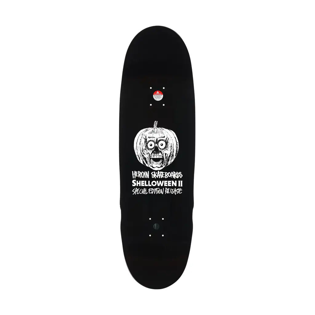 Heroin Shelloween 2 Egg Skateboard Deck 10.1