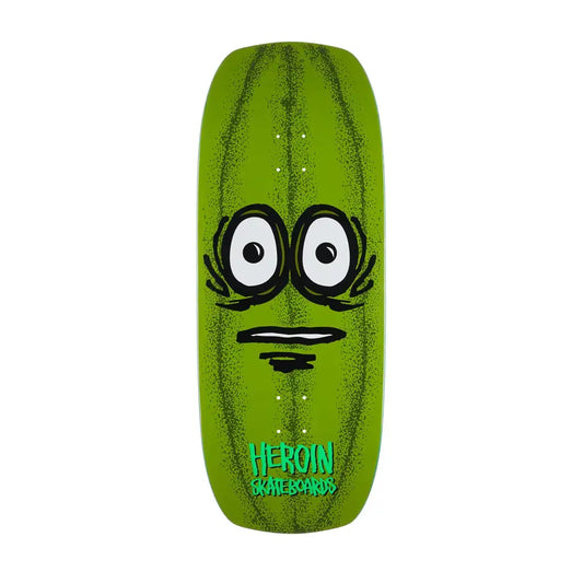 Heroin The Pickle Skateboard Deck Shaped 12.0 1