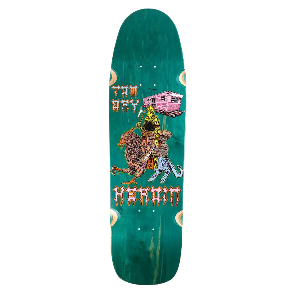 Heroin Tom Day Die Tonight Skateboard Deck 8.88
