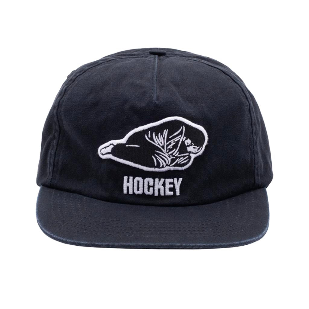 Hockey Broken Hat Black