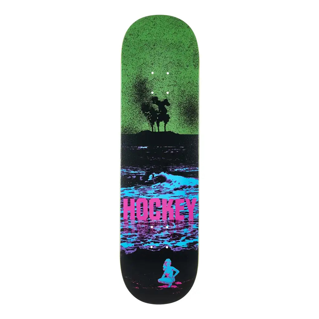 Hockey Nuclerar Spray Tan Andrew Allen Skateboard Deck 8.5