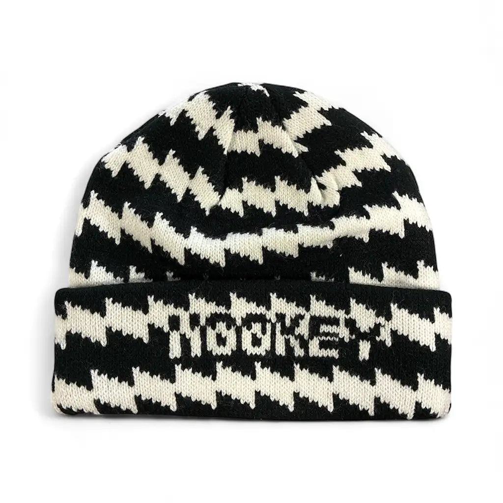 Hockey Stress Beanie Black / GITD 1
