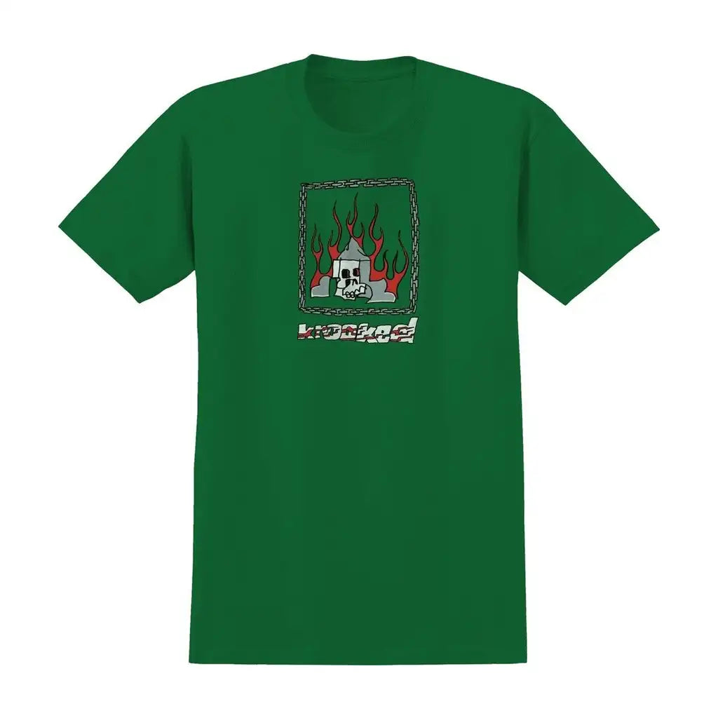 Chain Frame T-Shirt Green