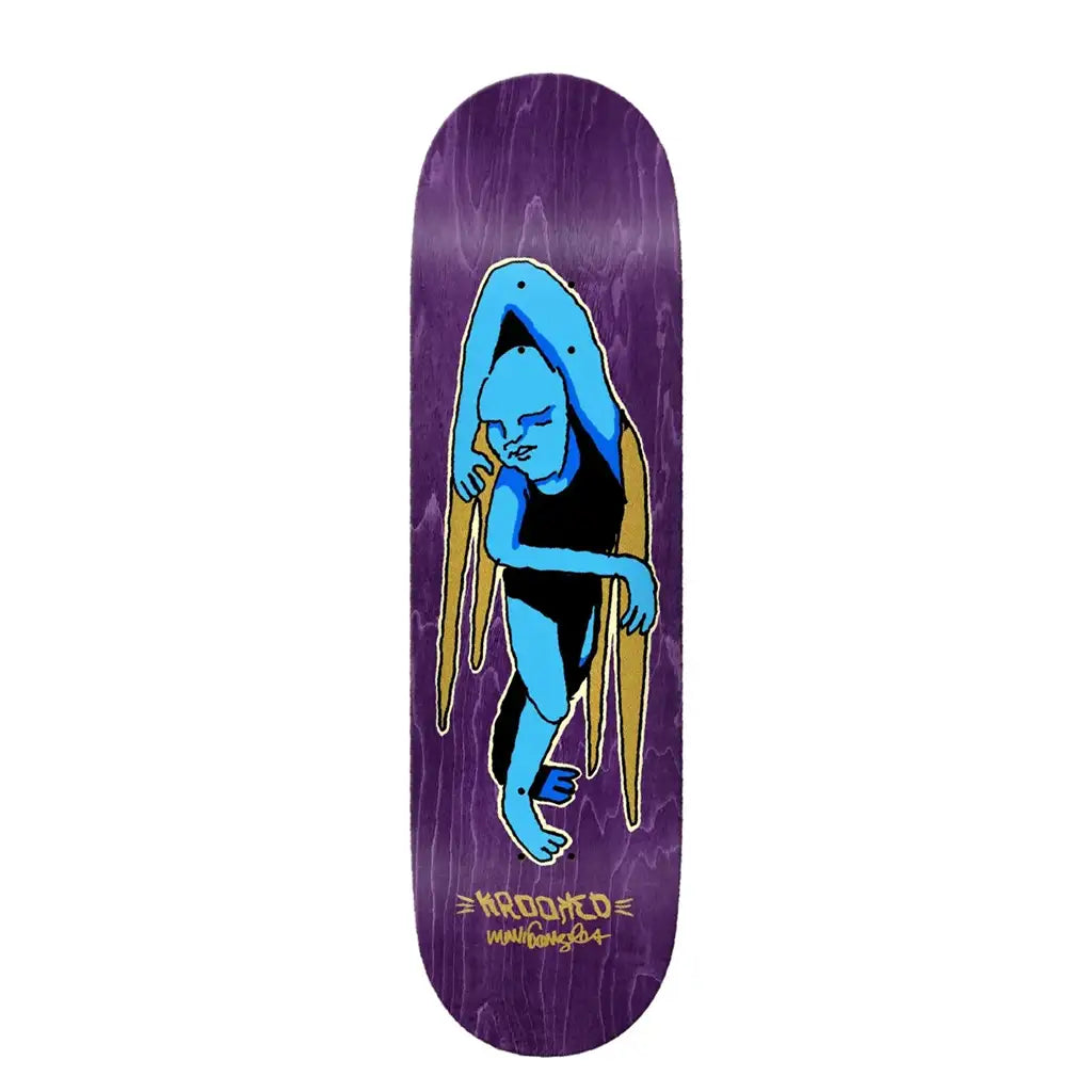 Krooked Gonz Lay Lying Skateboard Deck 9.0