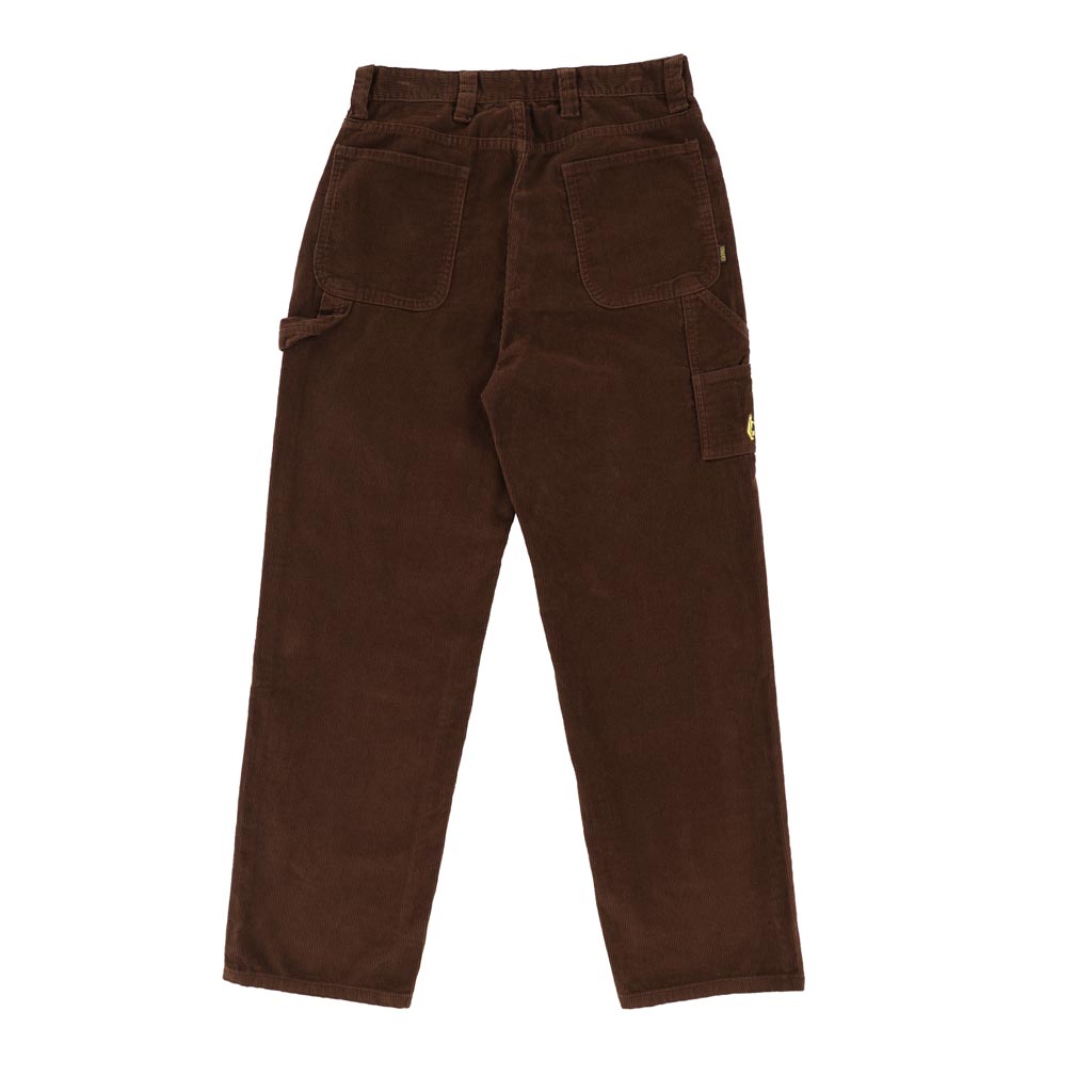 Krooked Shmoo Brown Corduroy Carpenter Pants