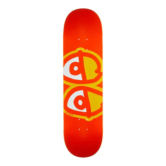 Krooked Team Eyes Skateboard Deck 8.25 Orange