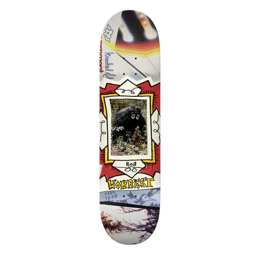 Krooked Worrest Bigfoot Skateboard Deck 8.3 Twin Tail Slick