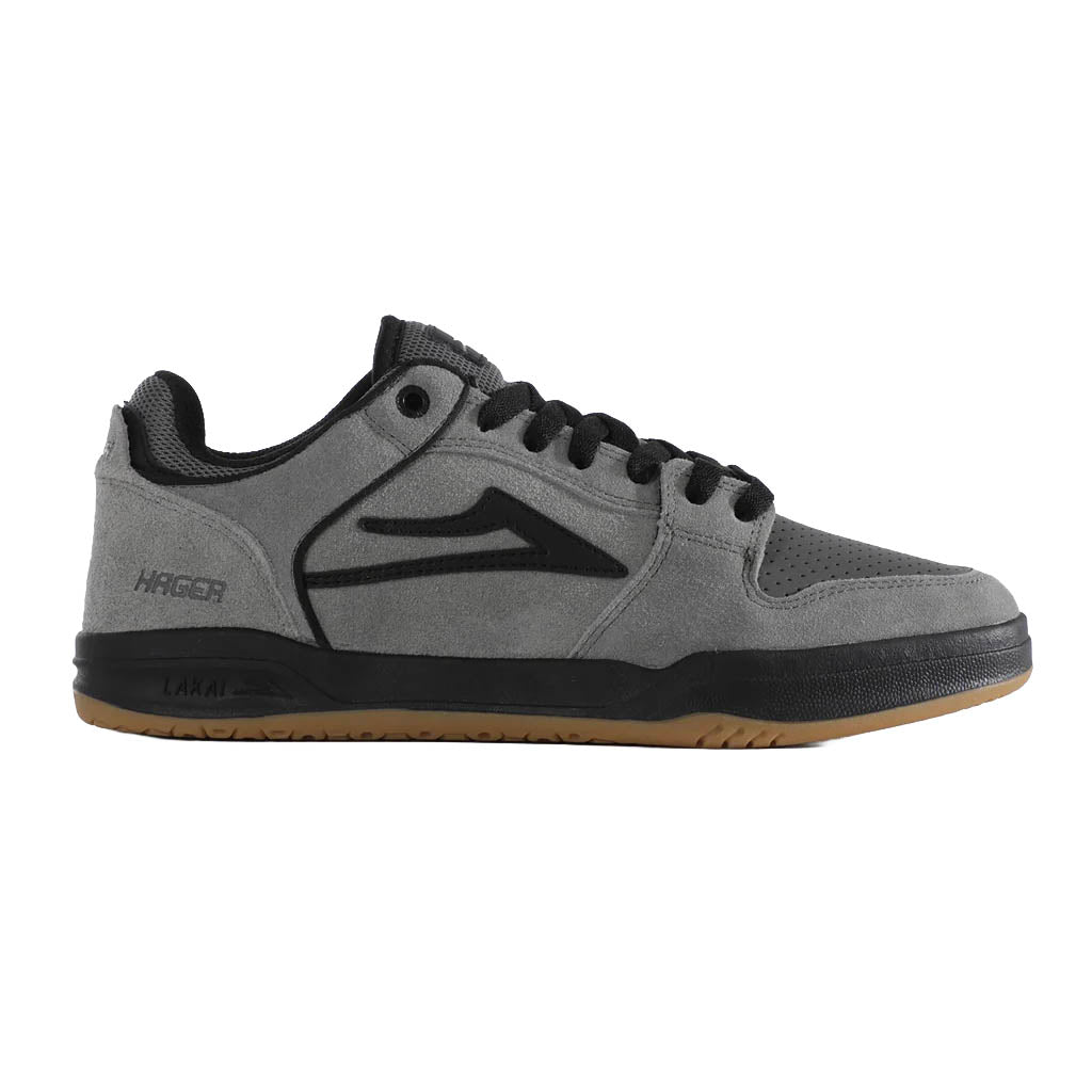 Lakai Telford Low Roman Hager Skateboard Shoe Wild Dove / Pewter