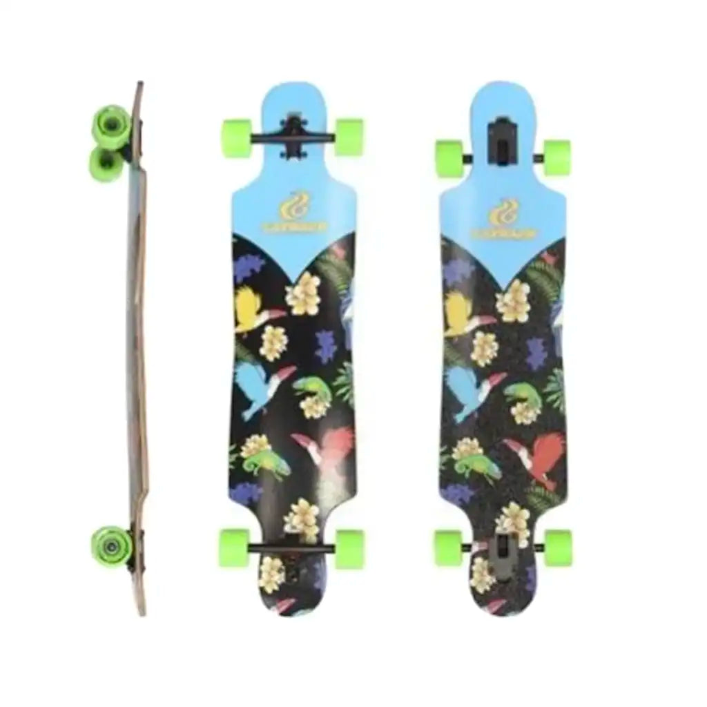Layback Tropic Drop Through Complete Longboard 9.5 X 40
