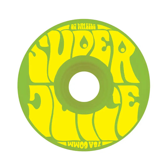 OJ Super Juice 78a Skateboard Wheels Green 2
