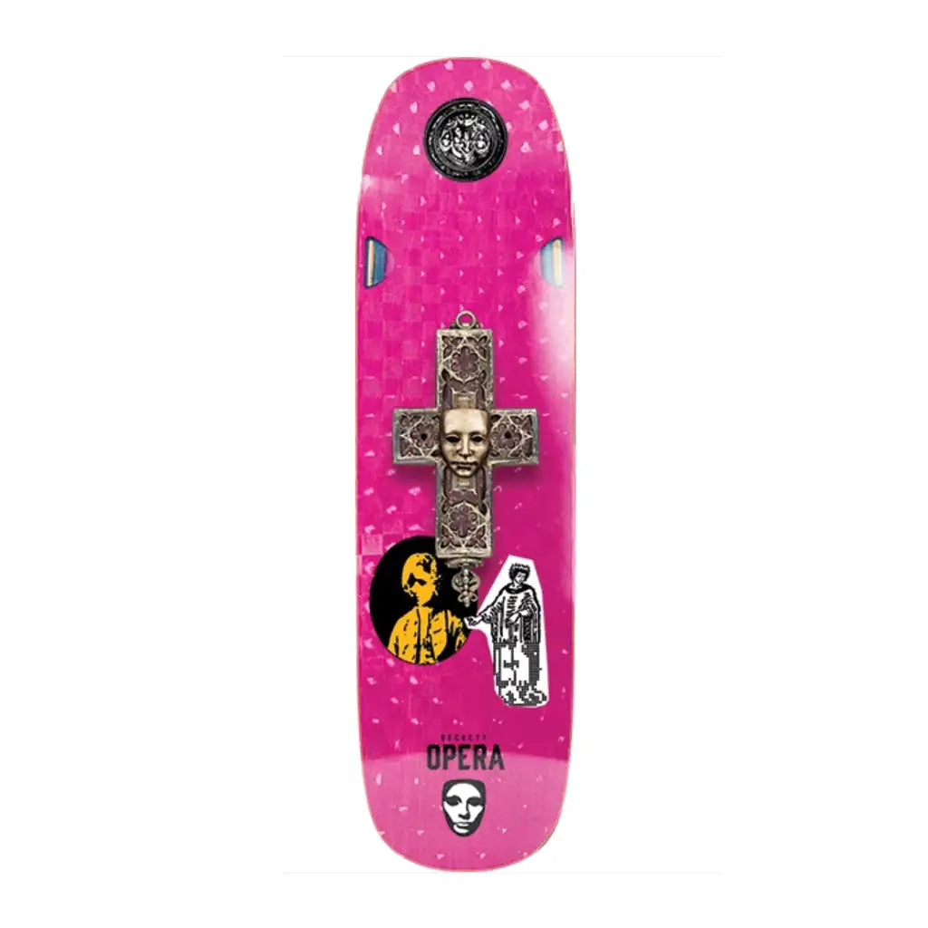 Opera Beckett Reliquary EX7 Skateboard Deck 8.75 Pink