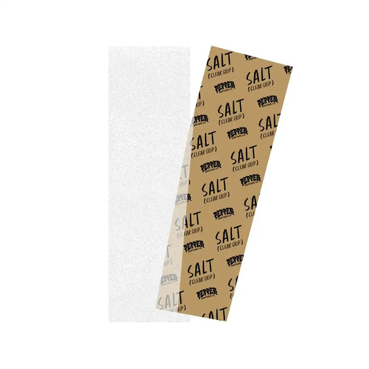 Pepper Skateboard Griptape 10.5" Salt Clear
