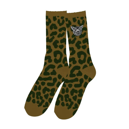 Pig Leopard Socks