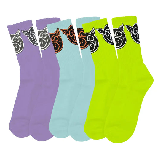Pig Pig Head Socks 1