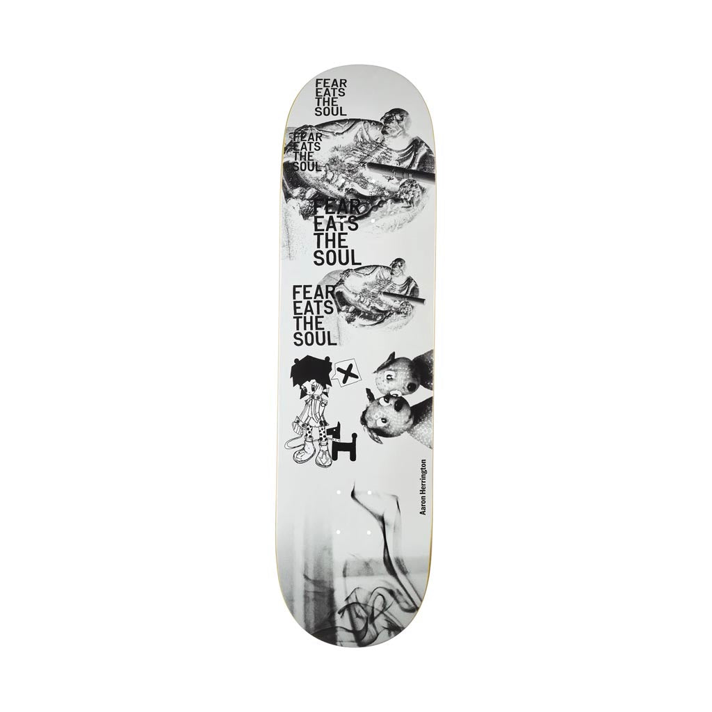Polar Aaron Herrington Fear Eats The Soul Skateboard Deck 8.375