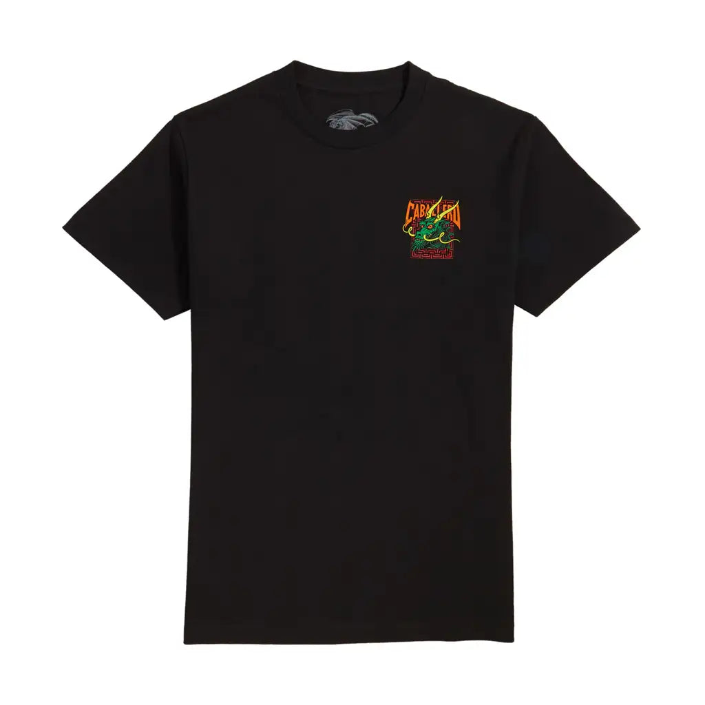 Powell Peralta Caballero Street Dragon T-Shirt Black
