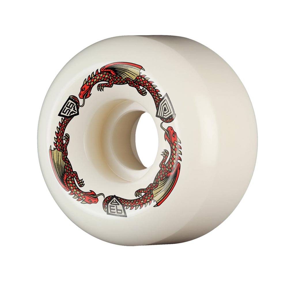 Powell Peralta Red Dragon Formula 93a V6 56mm Skateboard Wheels