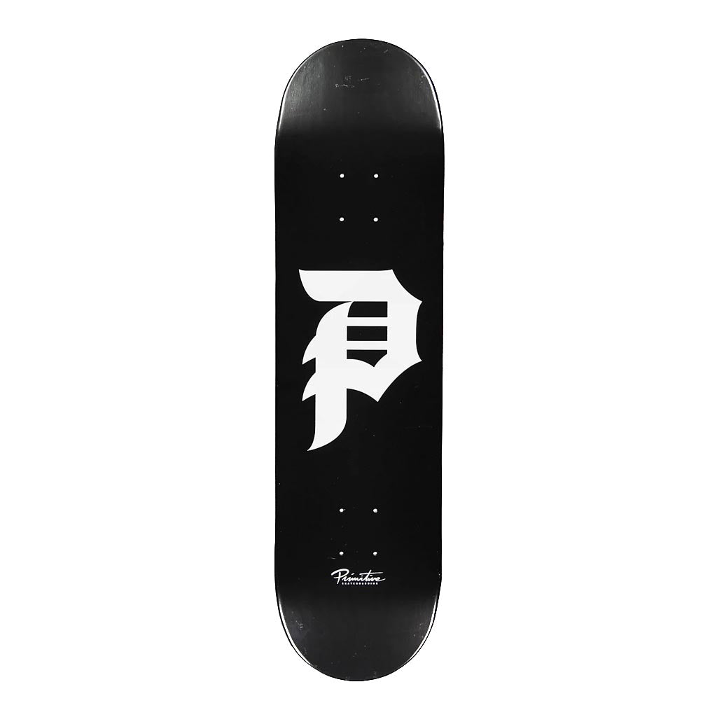 Primitive Team Dirty P Black/White Skateboard Deck 8.25