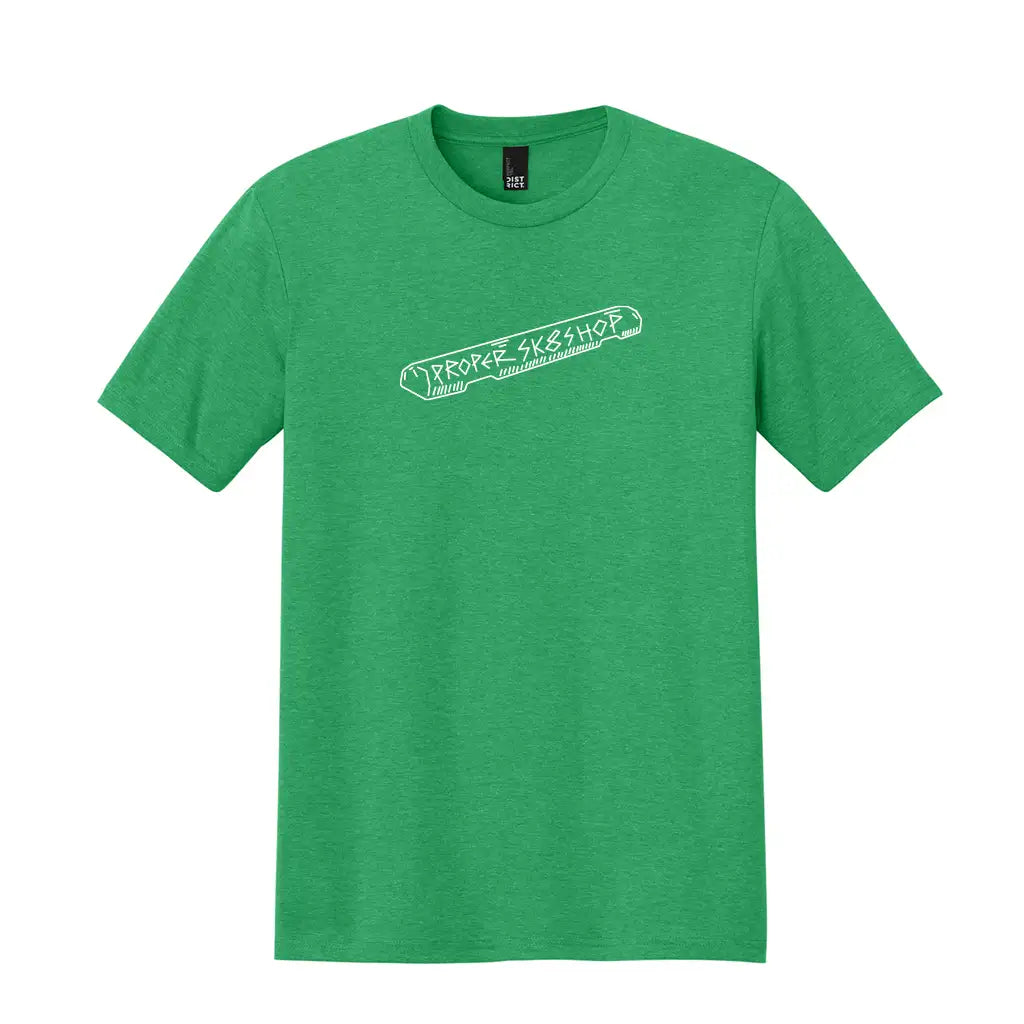 Proper Skateshop Curb T-Shirt Green