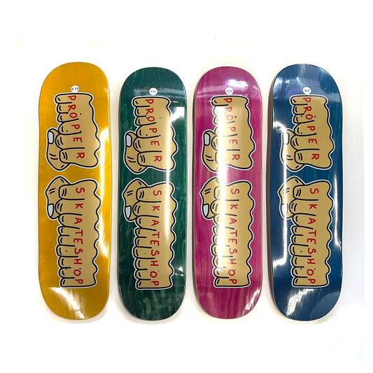 Proper Knucks Skateboard Deck Assorted Veneers