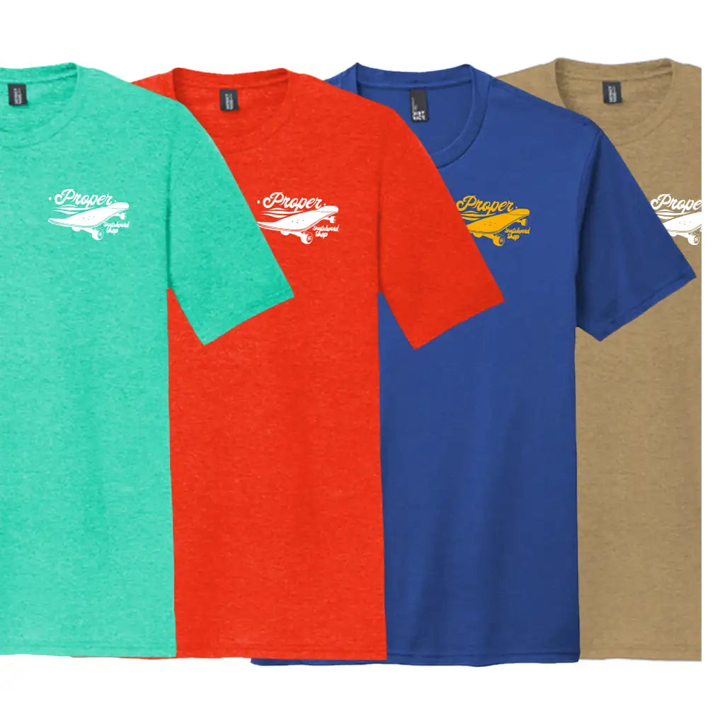 Proper Skateshop Shop T-Shirt Multiple Colors