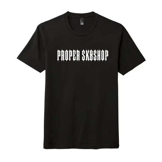 Proper Skateshop Tough Guy T-Shirt Black
