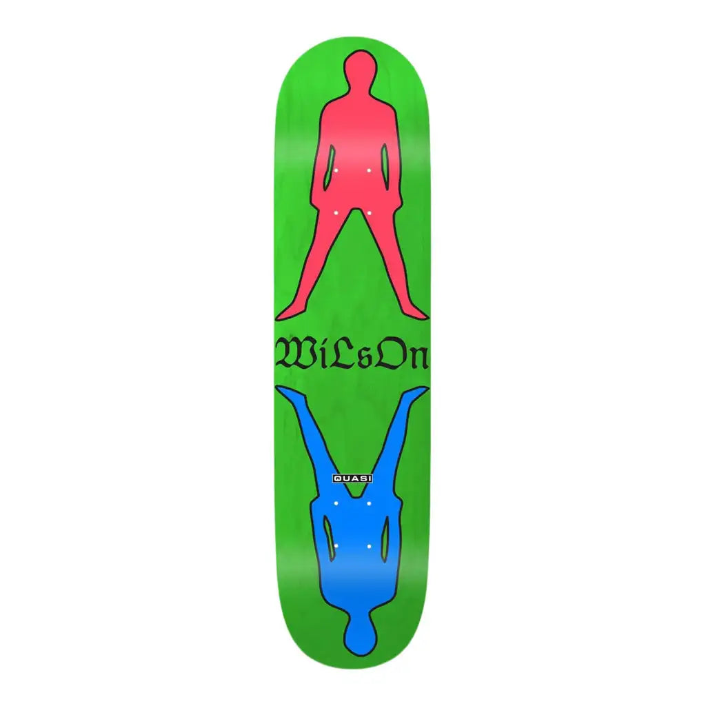 Quasi Wilson Stance QS1 Skateboard Deck 8.37 Green