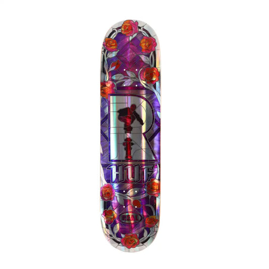 Real Huf Holo Cathedral Holographic Skateboard Deck 8.25