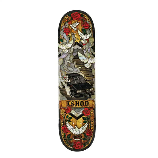 Real Ishod Cathedral II Skateboard Deck 8.5 Twin Tail