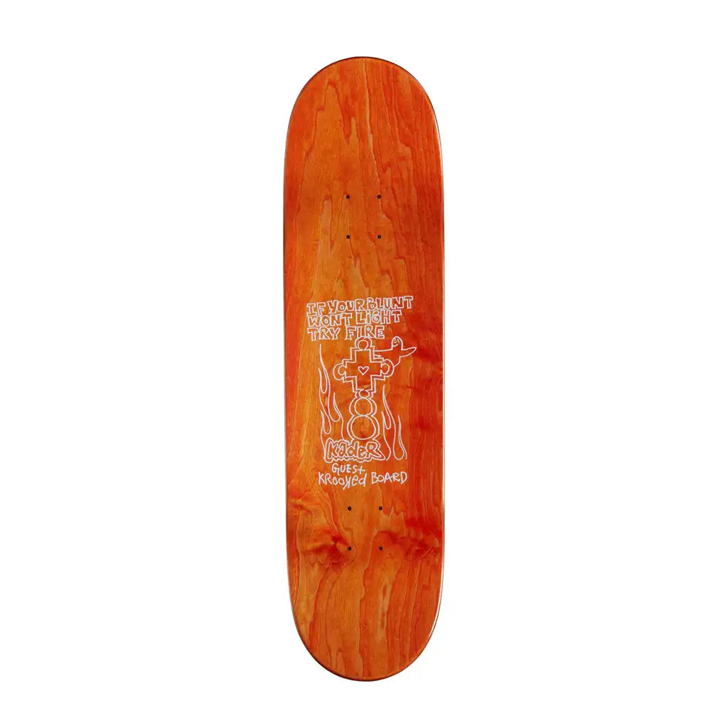 Real Kader Guest EZ Rider Skateboard Deck 8.5