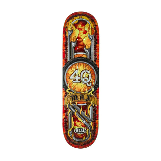 Real Max Schaaf 4Q Cathedral Skateboard Deck 8.5