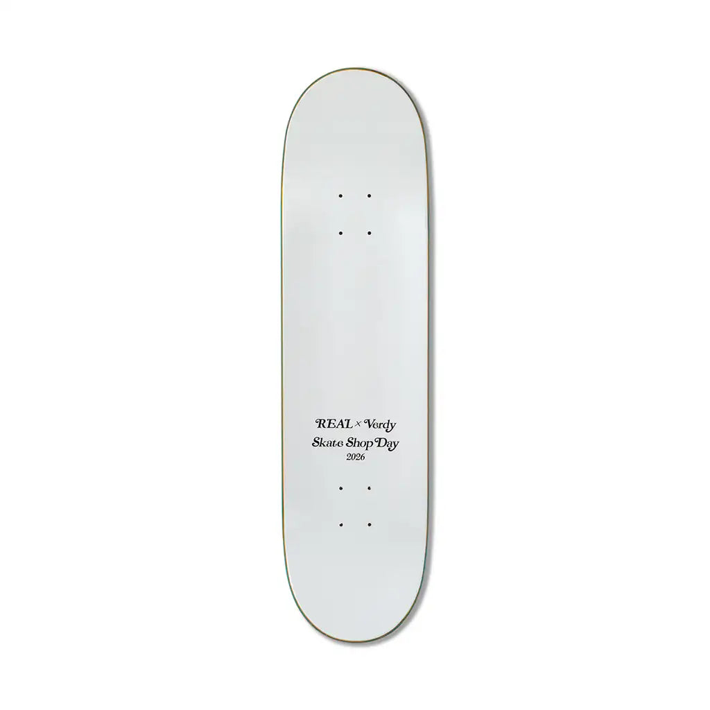 Real SSD 2026 Verdy Oval Skateboard Deck