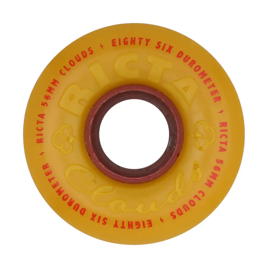Ricta Mustard Clouds 56MM 86A Skateboard Wheels