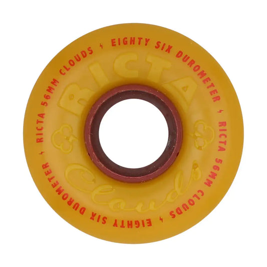 Ricta Mustard Clouds 56MM 86A Skateboard Wheels