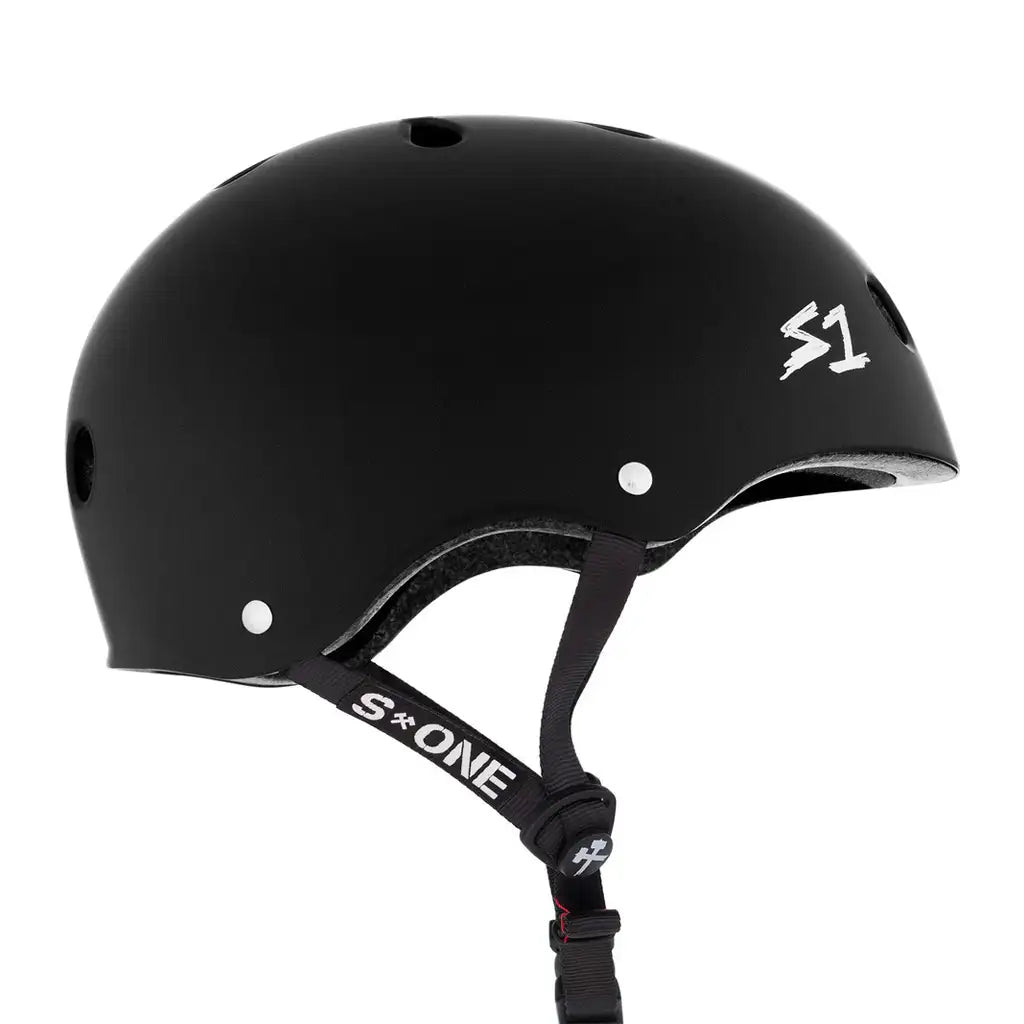 Mega Lifer Skateboard Helmet Black Matte 2