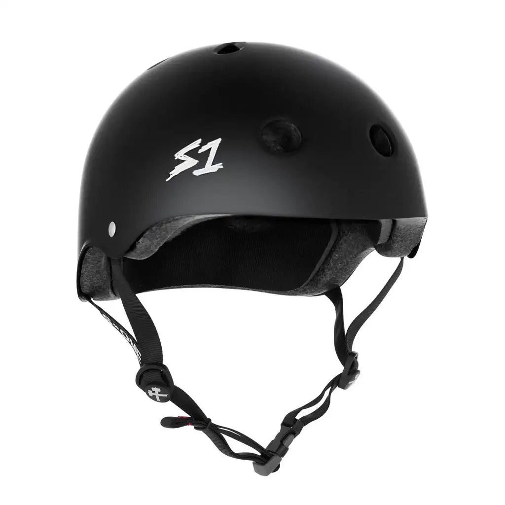 Mega Lifer Skateboard Helmet Black Matte 1