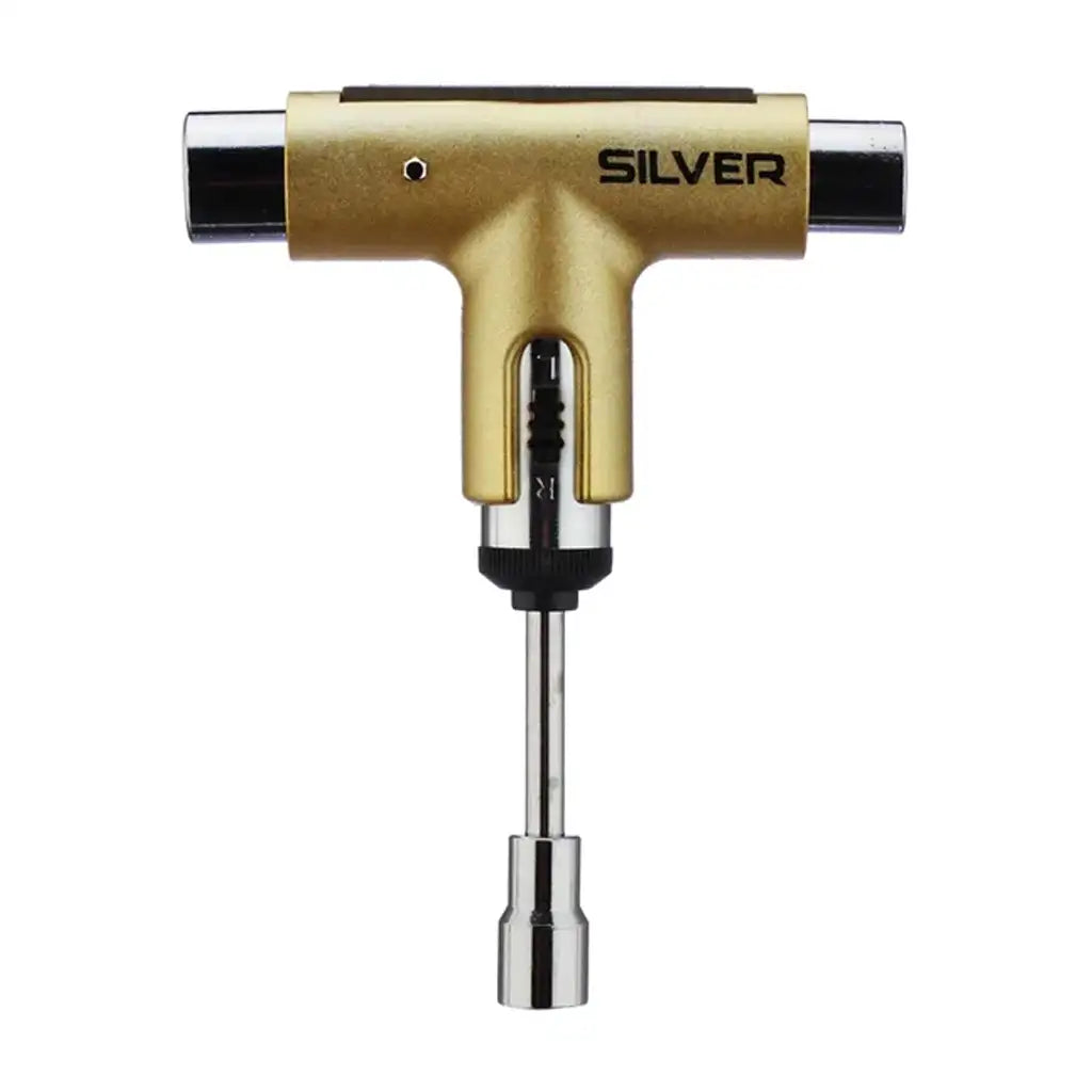Silver Premium Ratcheting Skate Tool