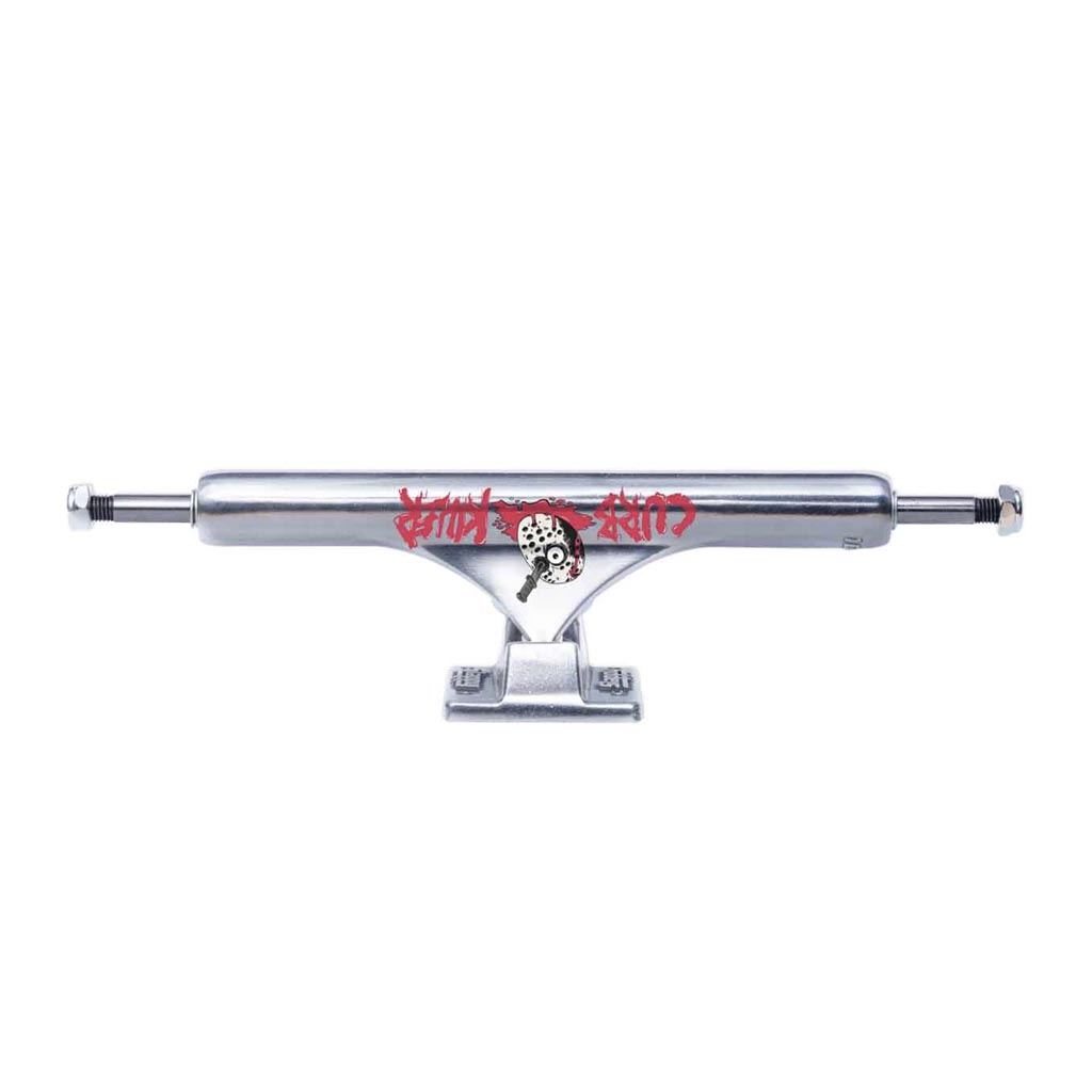 Slappy Curb Killer II Hollow Inverted Skateboard Trucks SIlver