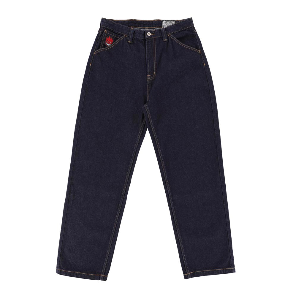 Spitfire Bighead Fill Dark Wash Baggy Denim Pants