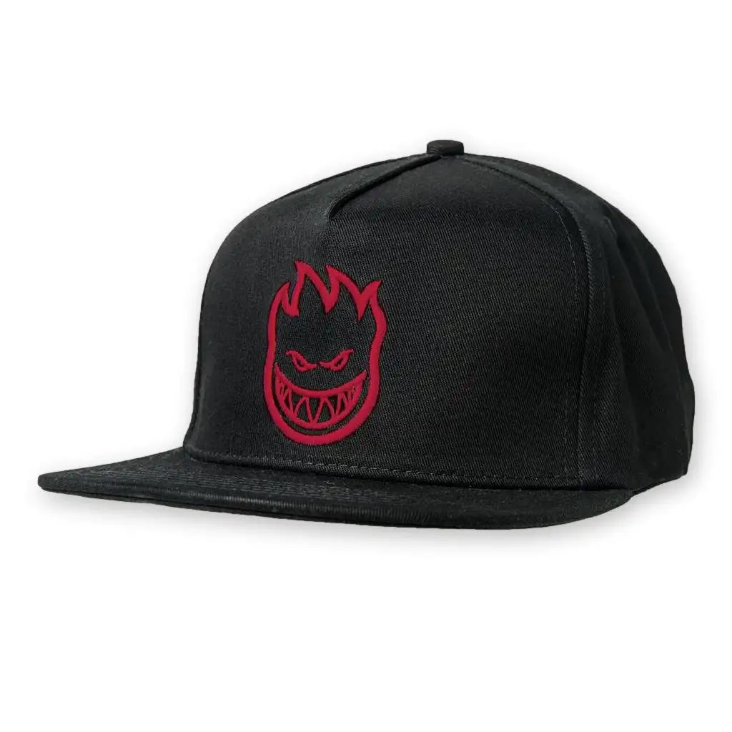 Spitfire Bighead Snapback Hat Red / Black
