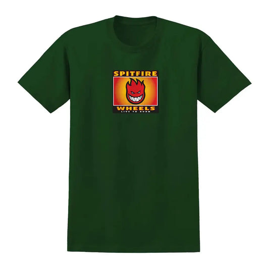 Spitfire Bighead Box T-Shirt Forrest Green