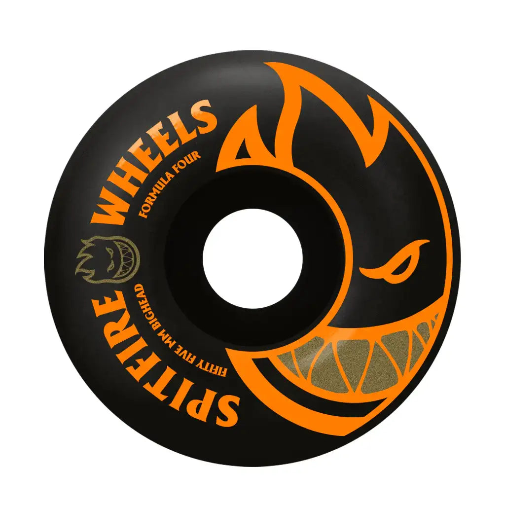 Spitfire Formula Four Bighead Skateboard Wheels Black / Orange
