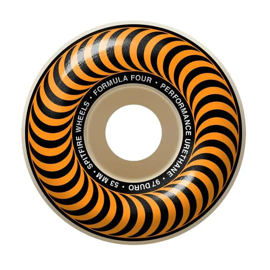 Spitfire Formula Four Classic 97A Skateboard Wheels Natural 53MM