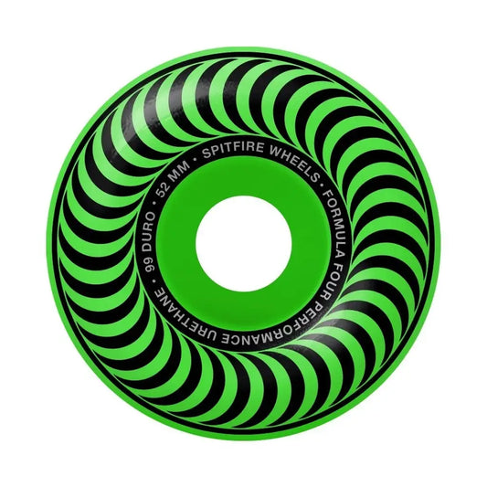 itfire Formula Four Classic 99A Skateboard Wheels Neon Green 1