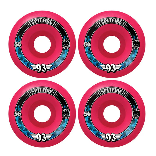 Spitfire Formula Four Radial 93A 56MM Skateboard Wheels Pink